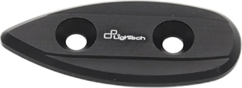 Coques de rétroviseurs Lightech noires pour moto Yamaha R1