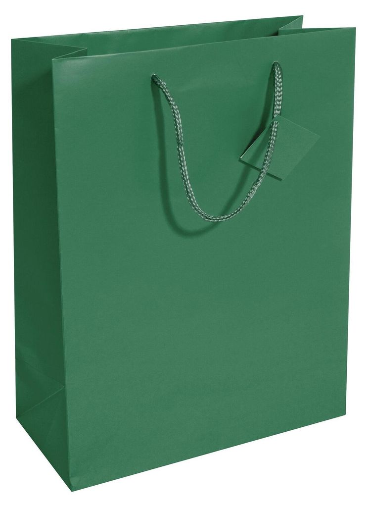 SIGEL GT500 Geschenktasche groß - opalgrün - matt - mit Produktbild 
