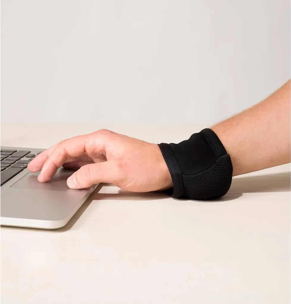 Repose-poignet Ergonomique Swedish Posture Noir pour Bureau et PC