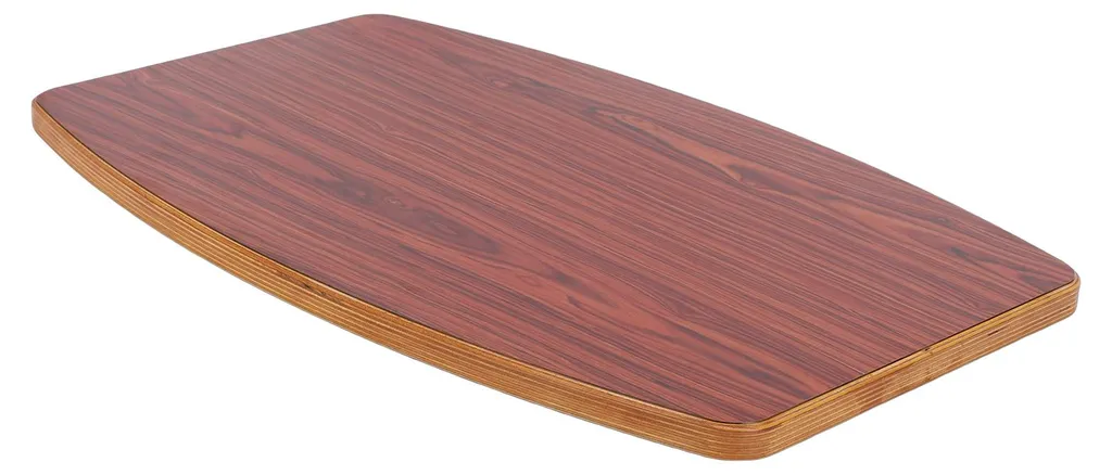 Table de camping-car en bois véritable 60x40 cm pour fourgon et RV
