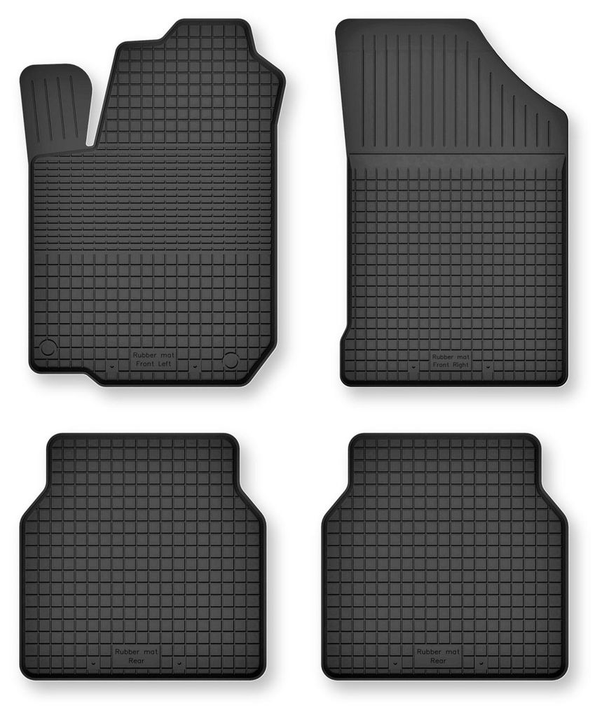 Gummi-Fußmatten für Volkswagen Golf III 1993-2002 Produktbild 