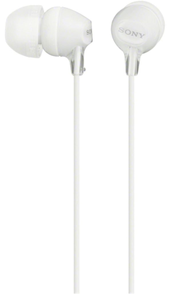 Slúchadlá Sony MDR EX15LP do uší biele Obrázok produktu 