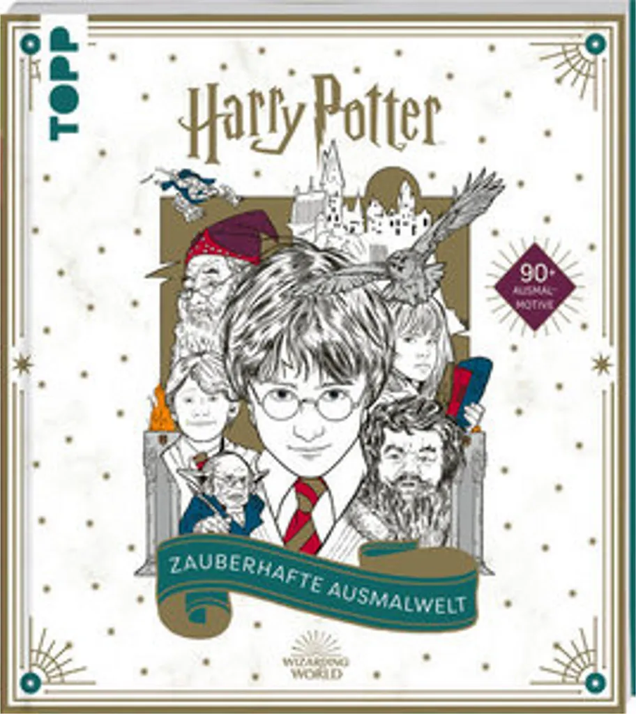 Harry Potter Zauberhafte Ausmalwelt - Album de Coloriage Magique Officiel