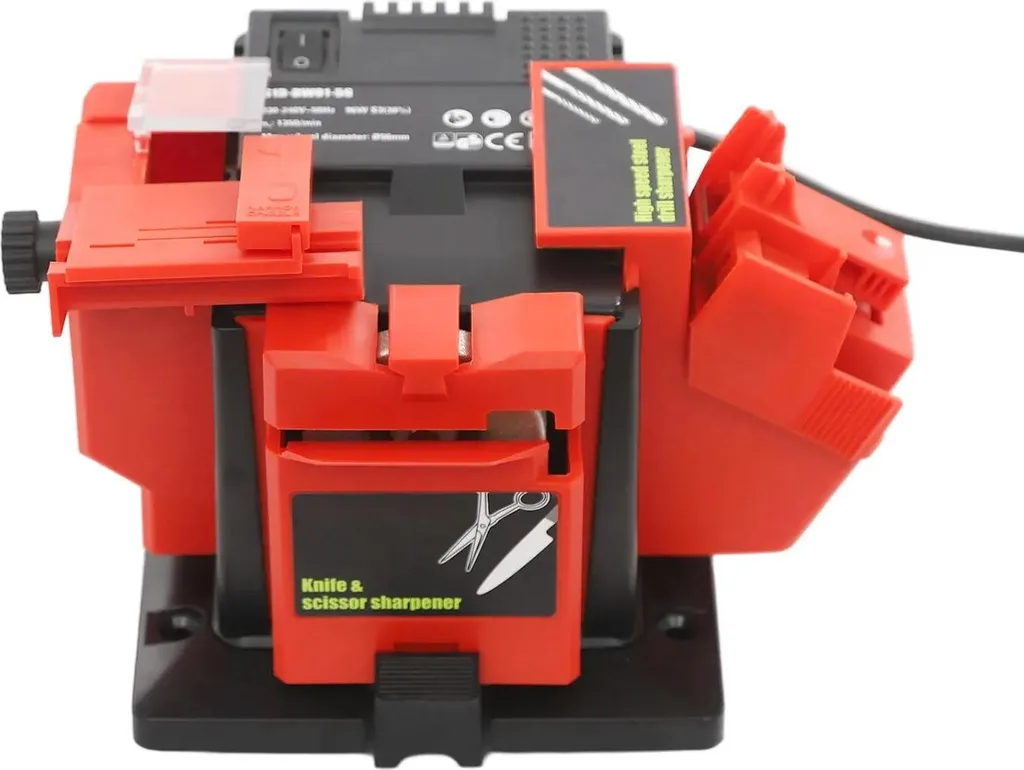 Affilatore Multiuso 4 in 1 Elettrico - Affilatrice Professionale Rossa