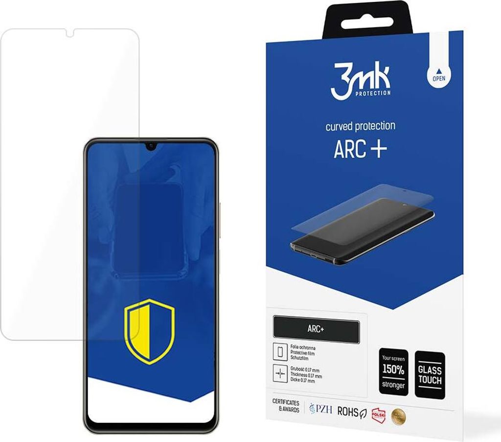 3mk Display Schutzfolie ARC+ fr Realme C53 0,17mm Self-Heal