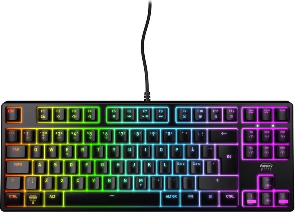 Tastiera CHERRY XTRFY K4V2 TKL, nera Immagine del prodotto 