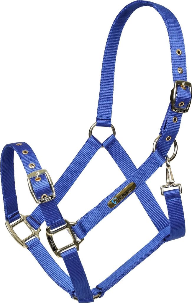 ARMA - Pferdehalfter, anpassbar ER1852 (Full) (Blau)