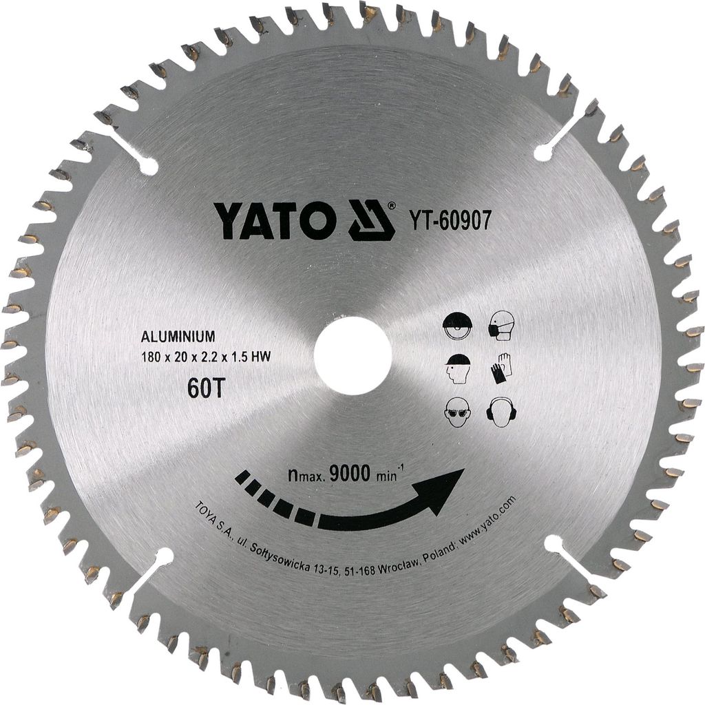 Yato YT-60907, Aluminium, 18 cm, 2 cm, Produktbild 