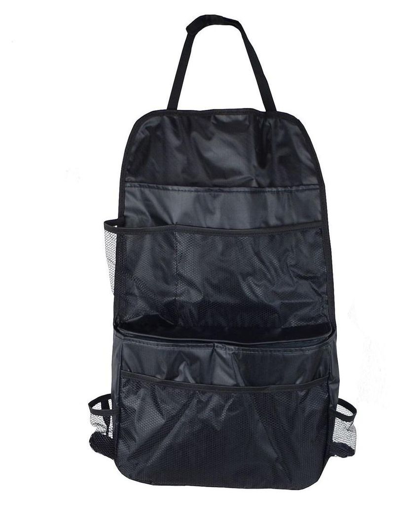 Rücklehnen Organizer mit Kühlfach schwarzer Polyester für Produktbild 