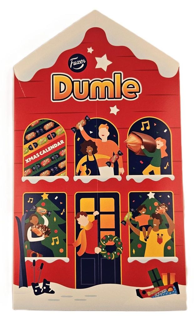 Fazer Dumle Adventskalender, 225g Productafbeelding 
