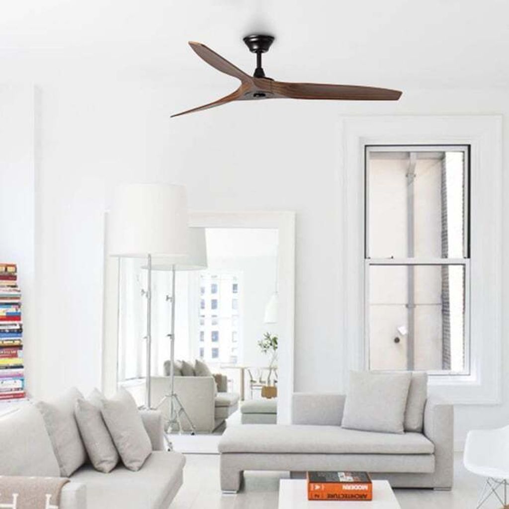 SERENE Deckenventilator ohne dunkles Holzlicht