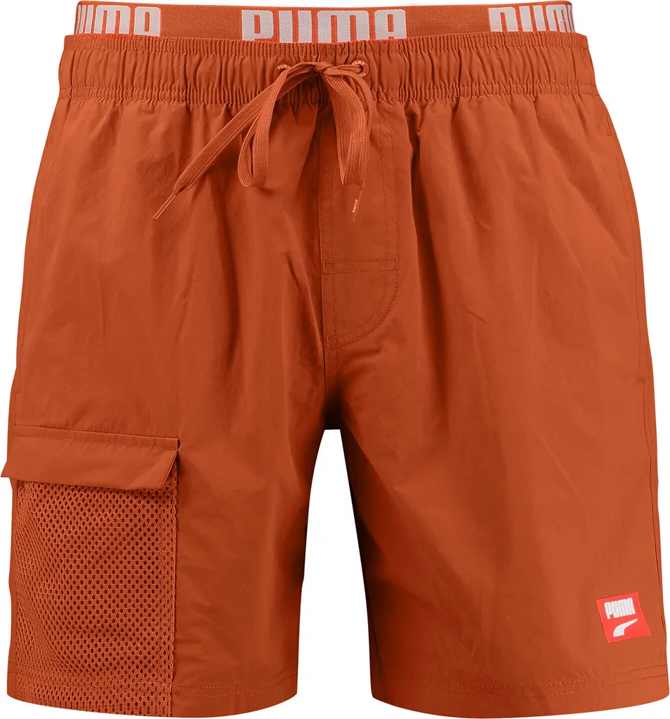 Short de Bain Puma Swim Men Utility Mid Shorts 1p Chil 93805701 Noir