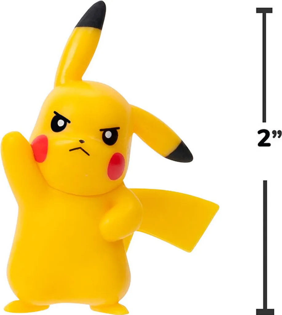 Pack de 8 figurines Pokémon Battle Figure avec Pikachu et ses amis