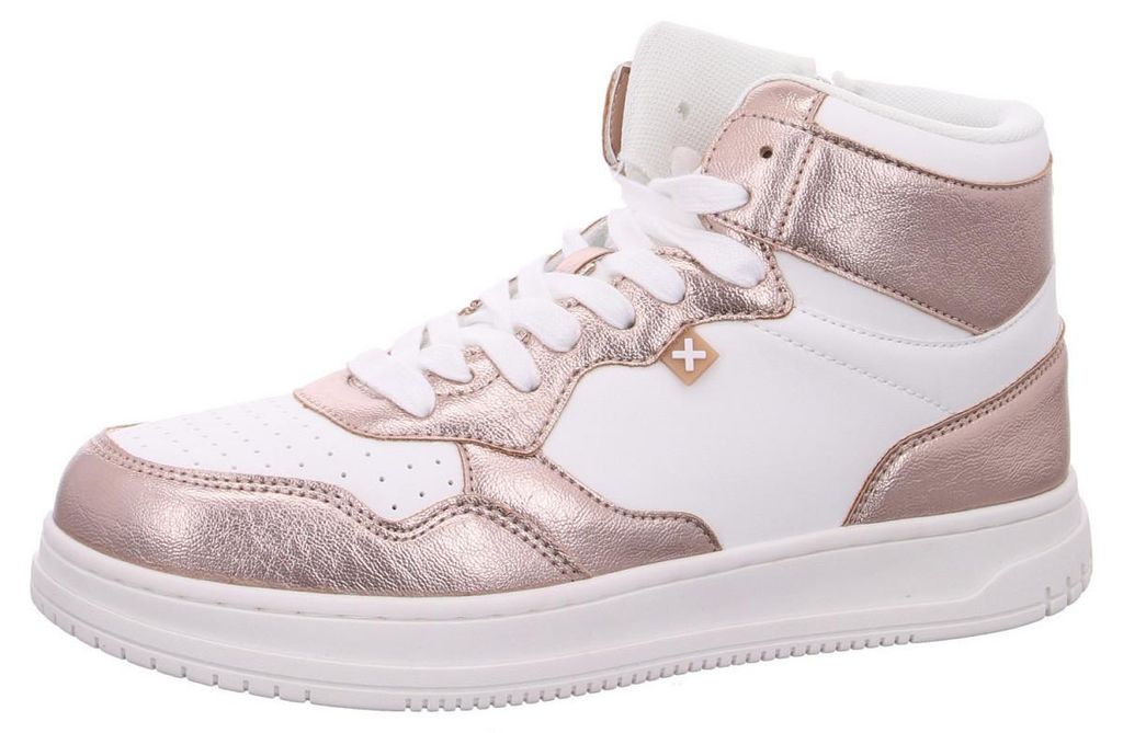 Xti Schnürstiefel Weiß in Gr. 40