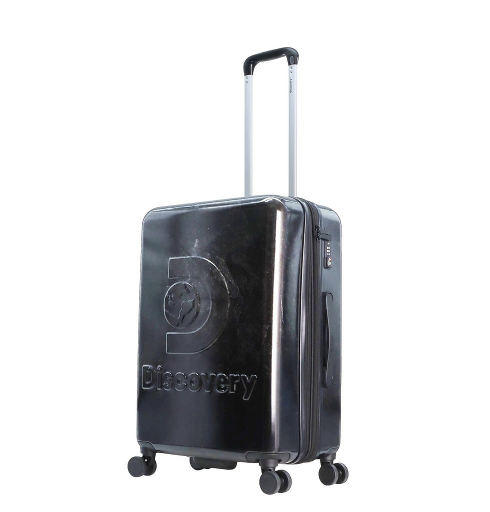 Discovery Koffer STONE mit vollständig gefüttertem Innenraum Black One Size