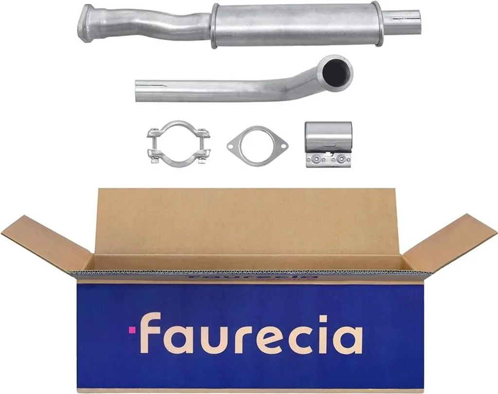 Pot central FAURECIA pour RENAULT CLIO - Idéal pour réparation échappement
