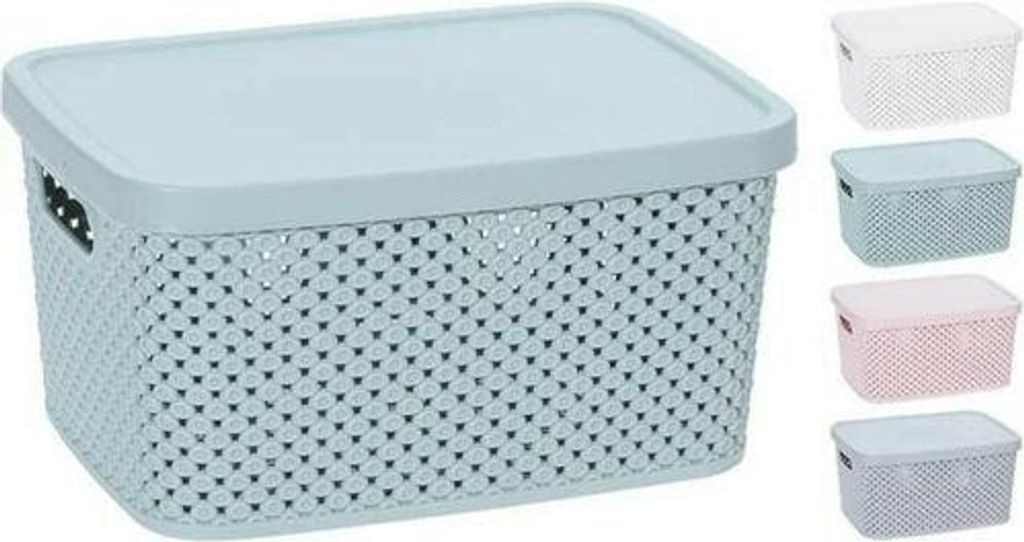 Sonstiges Aufbewahrungsbox 7000ml mit Deckel 4sort. Farben 274x22