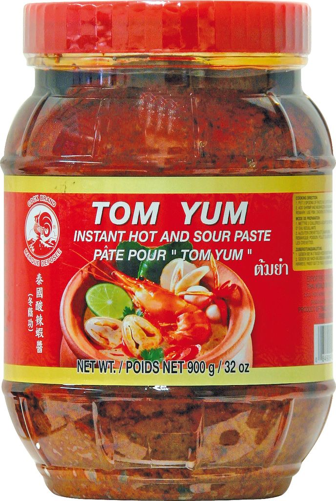 Cock Brand | Tom Yum Paste - 900g - Scharfe Und Saure Paste Produktbild 