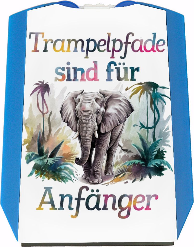 Elefant im Dschungel Parkscheibe - Trampelpfade für Anfänger