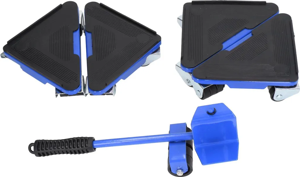 Plateau roulant de transport universel pour meubles, lot de 5 pièces