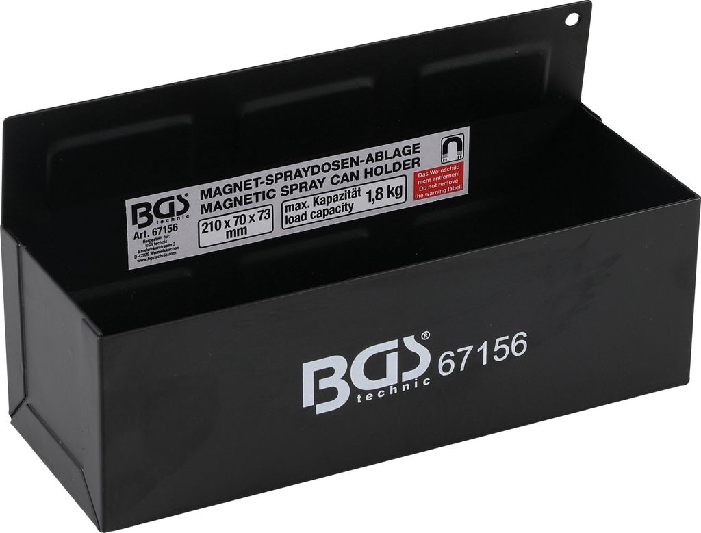 BGS Rangement magnétique pour bombes aérosols 210 mm - Image du produit 