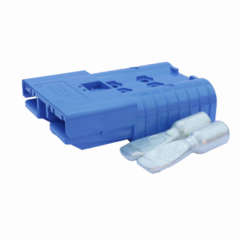 Anderson Flachstecker SBE 320A blau, Stecker inkl. 2 Hauptkontakte, 48V, 70mm² (oder ähnlich Anderson)