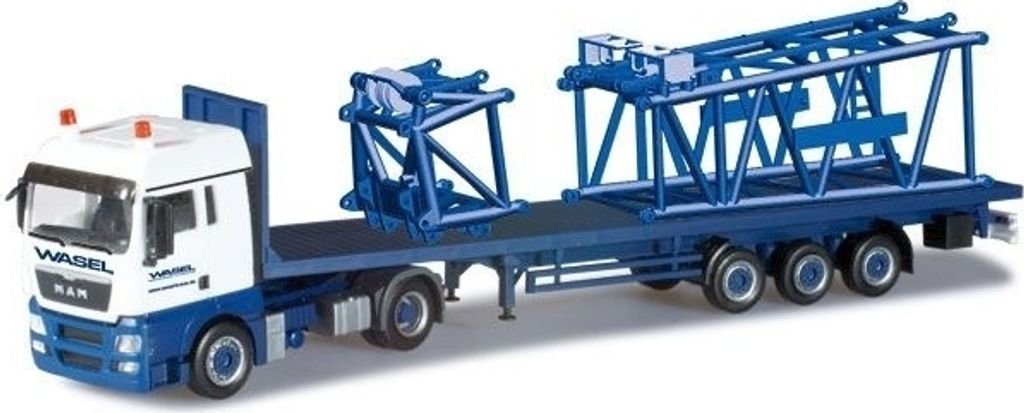 Herpa 303446 MAN TGX XLX Euro 5 Rungen-Szg m. Kopfstück u. Reduzierst