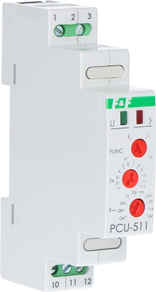 Zeitrelais PCU-511 Multifunktion, Kontakte: 1P, U=230V, Produktbild 