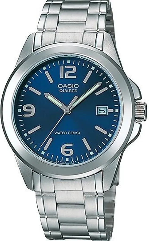 Collezione Casio MTP-1215A-2ADF Orologio Elegante Blu Navy Uomo