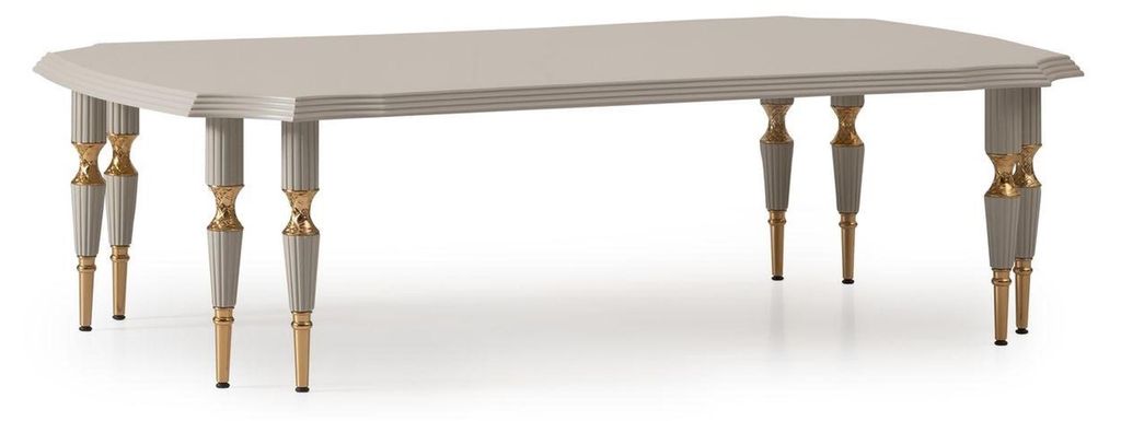 Luxus Wohnzimmer Couchtisch Design Wohnzimmermöbel Kaffeetisch Farbe Beige Neu