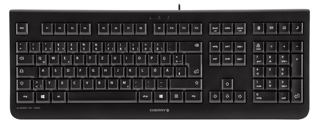 Cherry Kc1000 Tastatur Qwertz De Obrázek produktu 