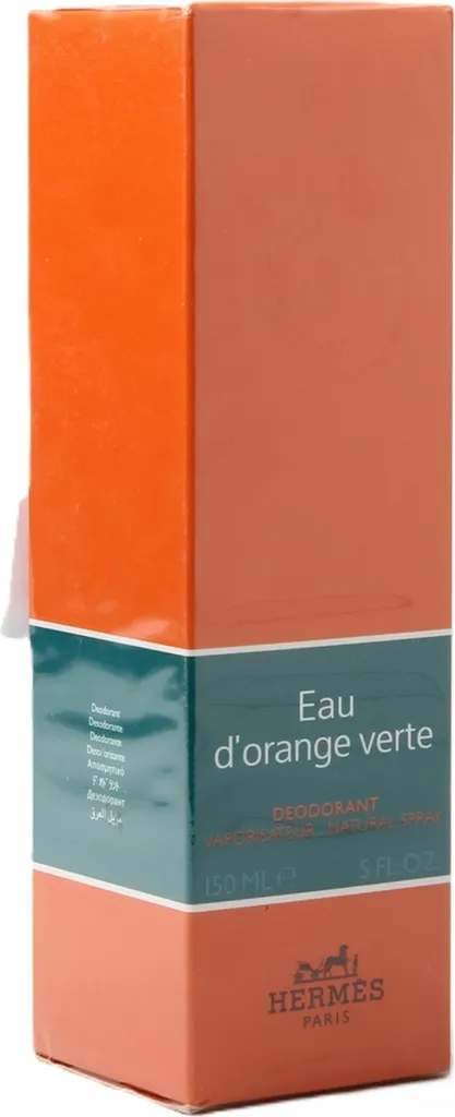 Déodorant Hermès Orange Verte spray 150ml fraîcheur agrumes longue tenue