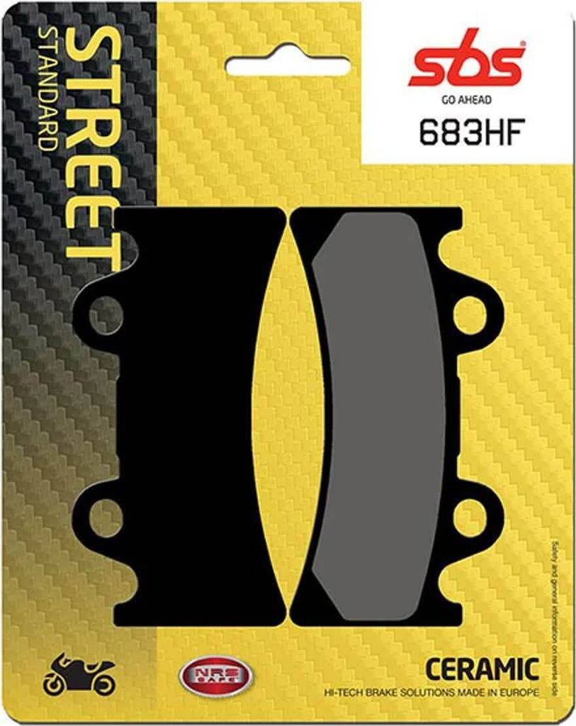 Bremsbelag SBS 683HF (Satz pro Scheibe) Street Ceramic