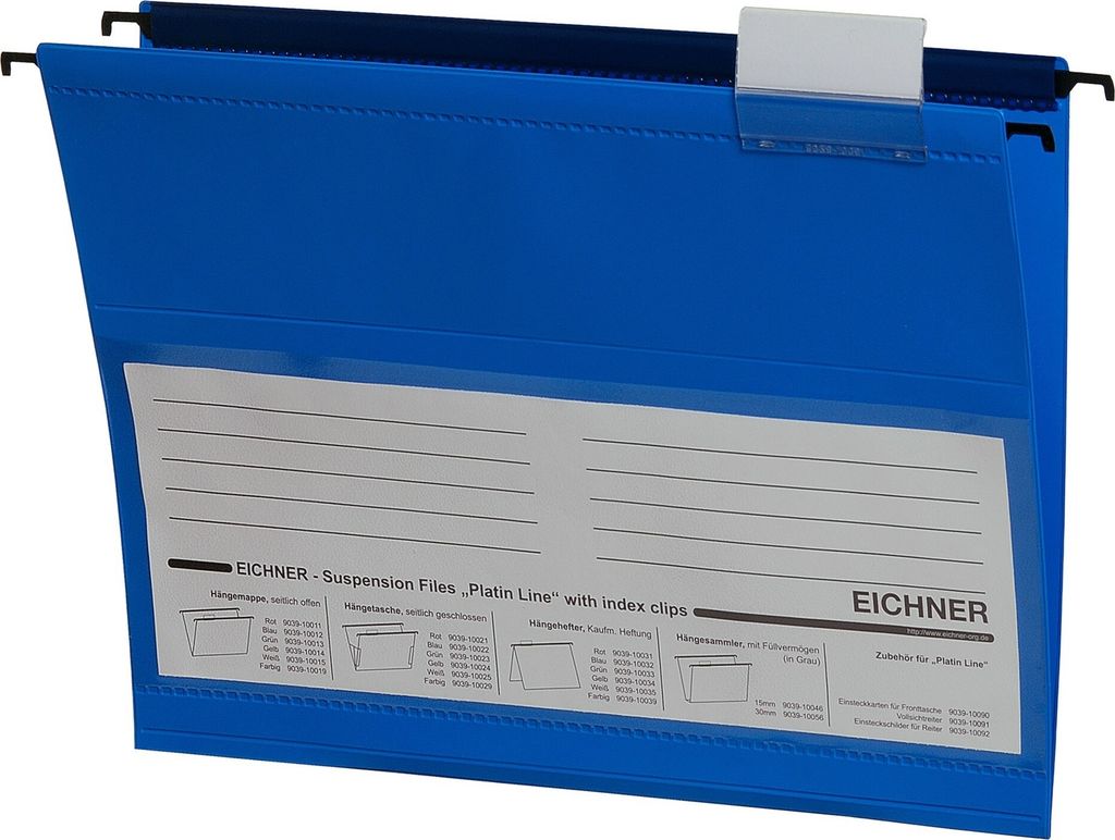 EICHNER Hängemappe Platin Line 9039-10012 seitl offen bl 10St
