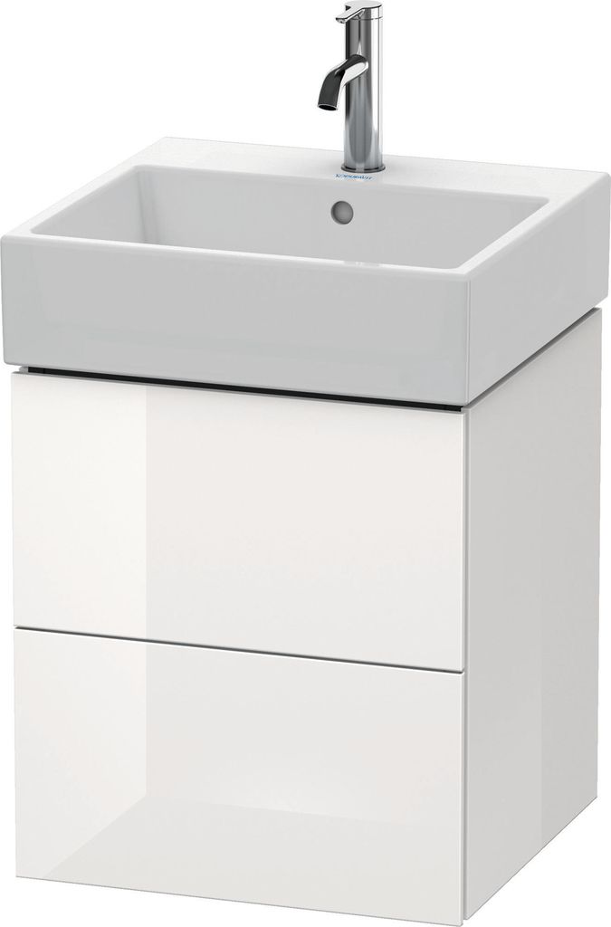 Duravit Duravit Waschtischunterbau L-CUBE 544x484x459mm we hgl lack