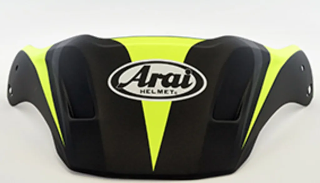 Casque moto modulable Arai Tour-X4 Peak Tx-4 Route Jaune Haute Visibilité