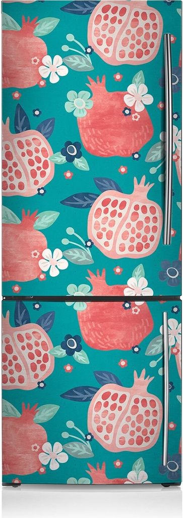 Magnete Küche Kühlschrank Kühlschrankmagnete 60x205 cm - Granate