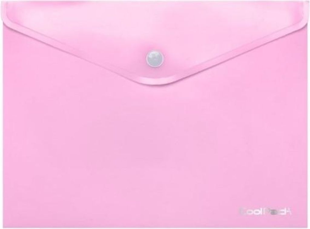 Koperta na dokumenty A4, różowa