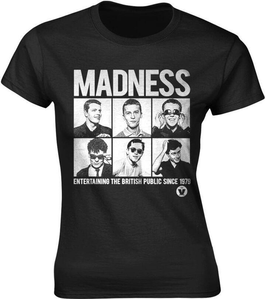 Madness - "Since 1979" T-Shirt für Damen PH2171 (XL) (Schwarz)