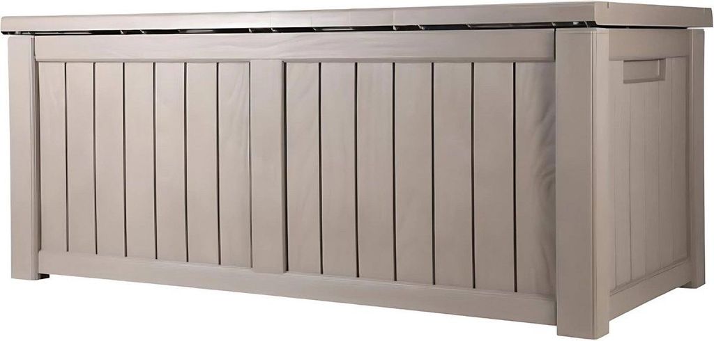 Aufbewahrungsbox XL mit Deckel – 454 L – Gartenbox – Kissenbox – Aufbewahrungsbox für Außen – 1430x675x605 mm