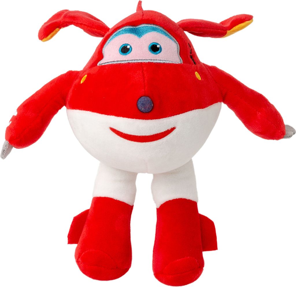 Super Wings peluche JETT 26 cm rouge Image du produit 