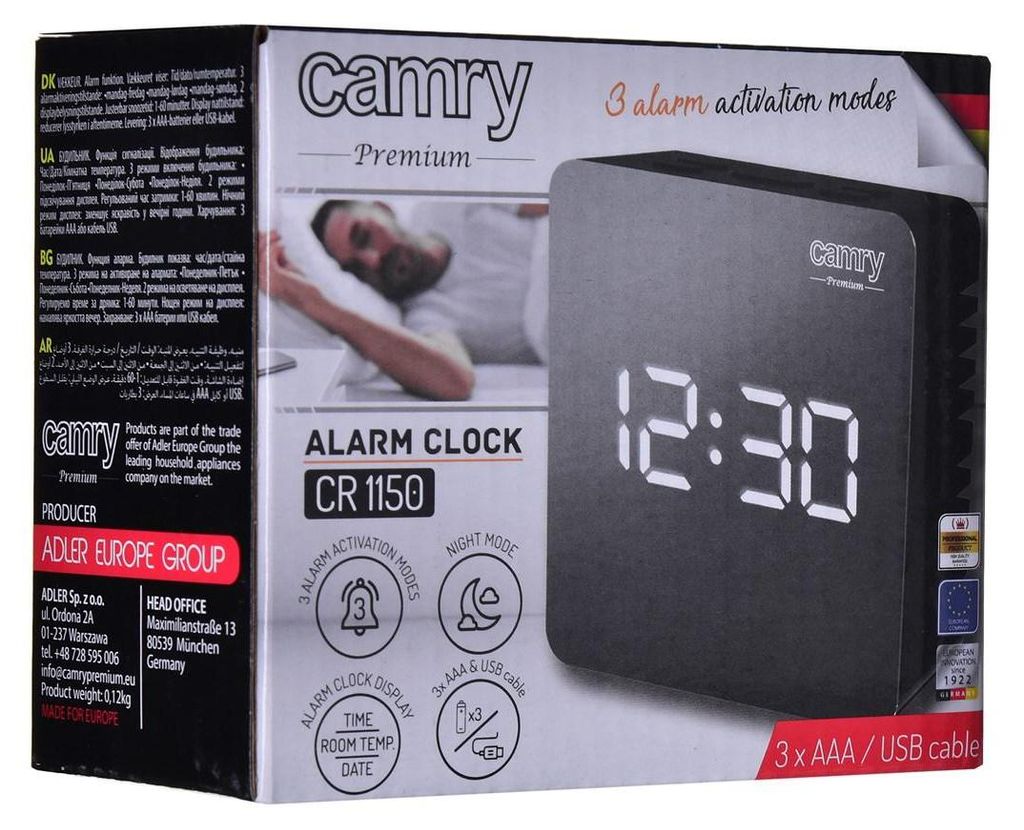 Camry CR1150B clock radio Immagine del prodotto 