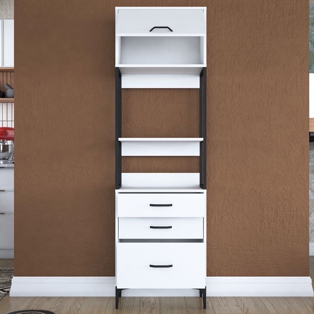 Skye Decor, JE135 - 3101, Weiß, Mehrzweckschrank, 60 x Produktbild 8