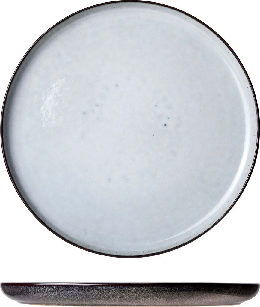 Cosy & Trendy Frühstücksteller/ Dessertteller Ciel Blau ø 22 cm - 4 Stück