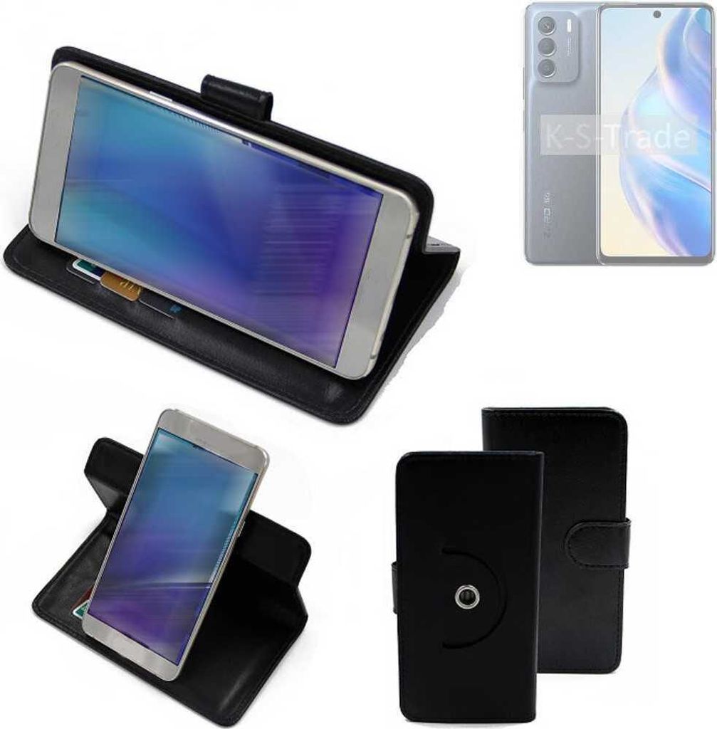 K-S-Trade Case Schutzhülle Handyhülle kompatibel mit Infinix Zero 5G 2023 (X6815C) Flipcase Smartphone Cover Handy Schutz Tasche Klapphülle