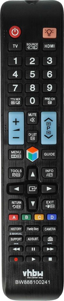 vhbw Fernbedienung Ersatz für Samsung AA59-00638A für Produktbild 