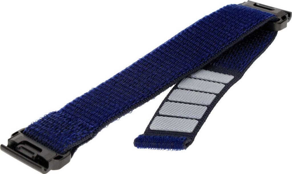 FIXED Nylon Sporty Strap, Gurt, Smartwatch, Dunkelblau, Garmin, - Coros Vertix 2 - Garmin D2 Bravo, D2 Delta PX, D2 Charlie - Garmin Descent Mk1, D...