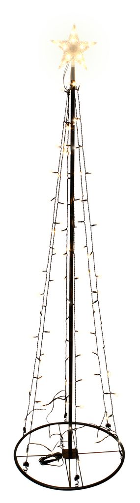 LED Weihnachtsbaum warmweiß Metallgestell bis 4m Höhe Lichterbaum  Weihnachtsdeko