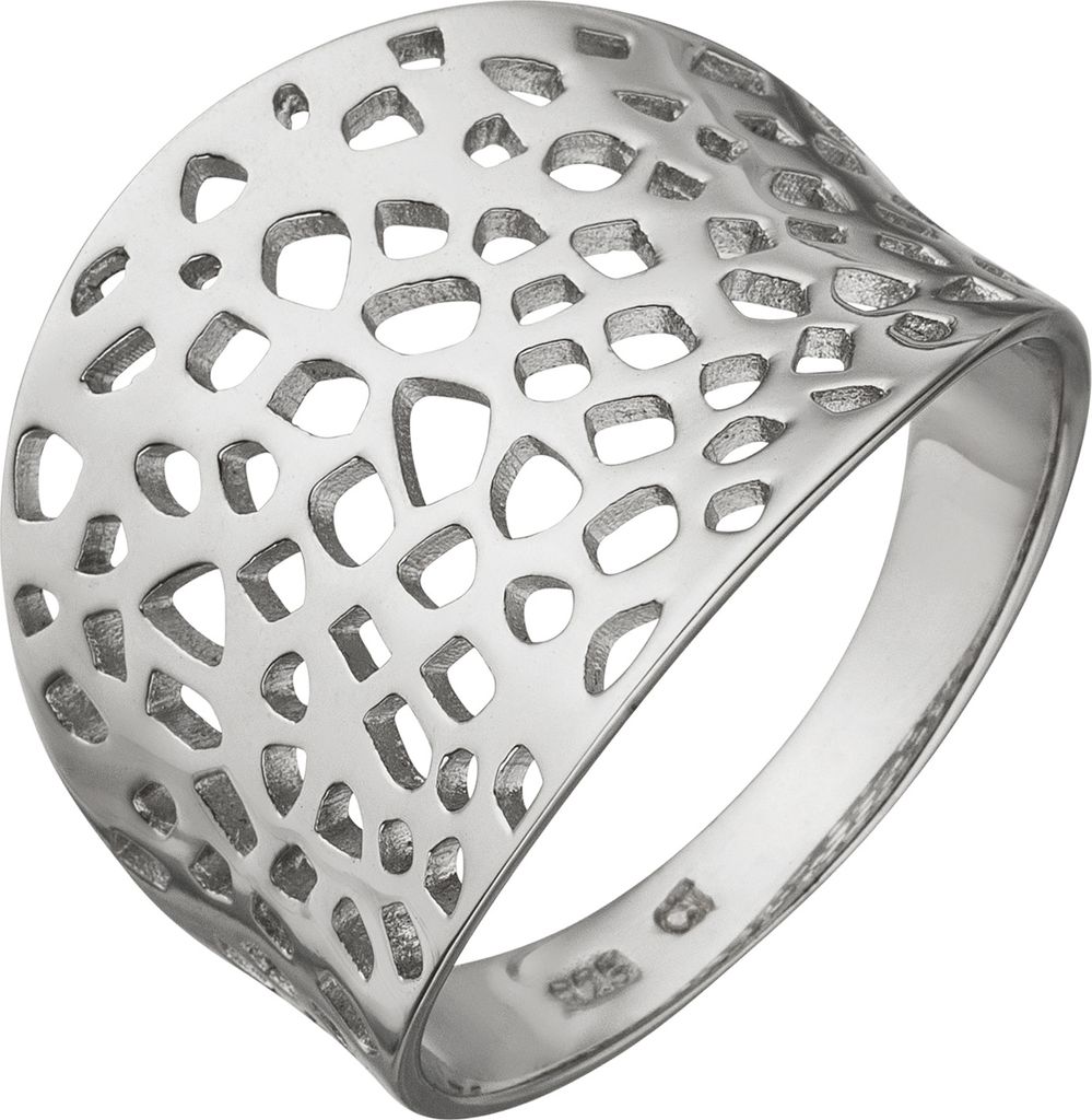 Gr. 54 Damen Ring breit 925 Sterling Silber Silberring Produktbild 