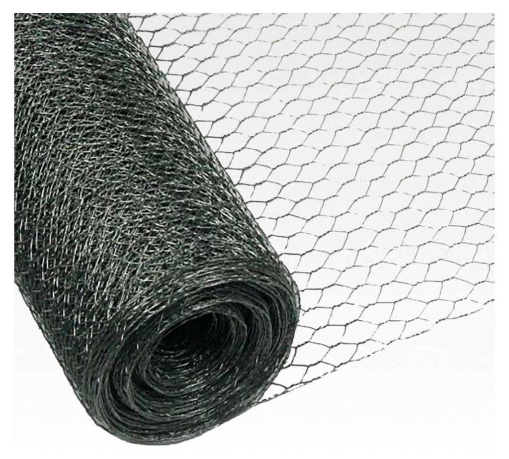Sechseckgeflecht Kaninchendraht verzinkt 13mm 0,7mm (120cm x 25m)